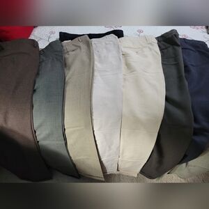 9 mens slacks pants size 36x30